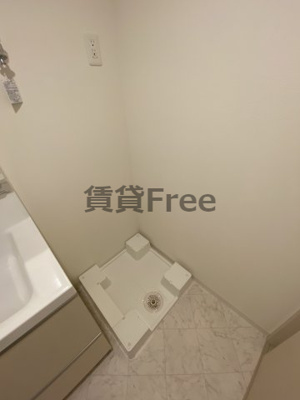 【洗面所】 | ボーベル玉造　仲介手数料無料