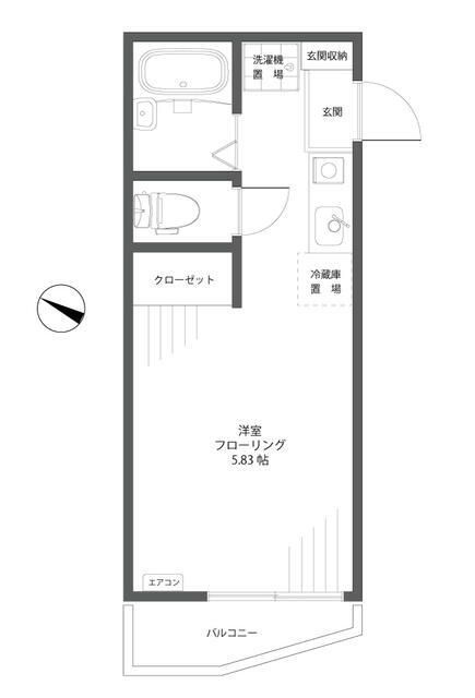 ラ・ヴィール杉田の間取り