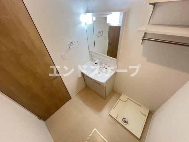 クレストコートの洗面所|高崎、前橋のお部屋探しはエンドスケープまで！お客様の理想お聞かせ下さい♪