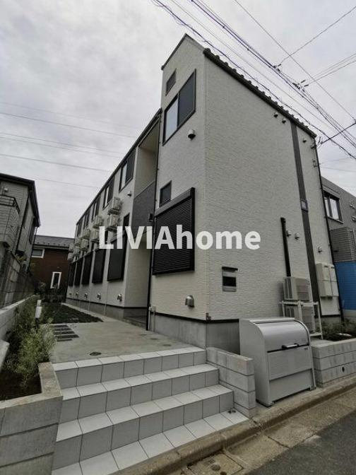 杉並区下高井戸３丁目のアパートの外観
