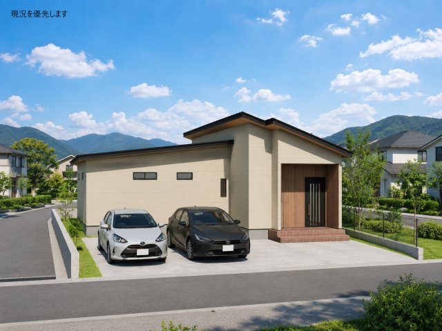 ☆★☆最高基準の耐震等級3取得☆★☆タスリエPLUS大村町Ⅳの外観パース|最高基準の耐震等級3＆省令準耐火構造＆ZEH水準仕様