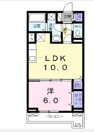 Hills　MKEの間取り