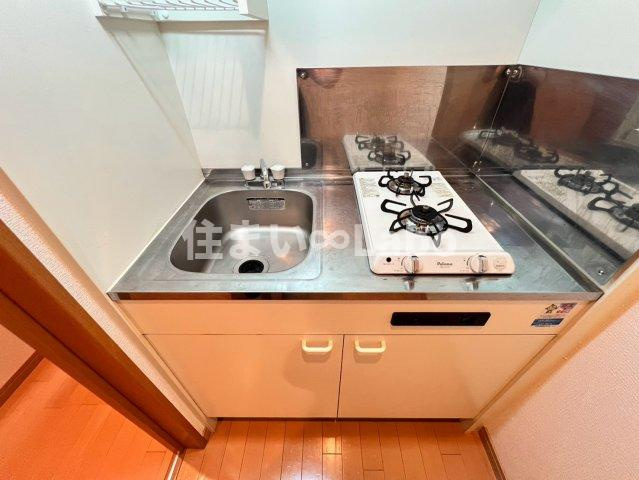 エフパルク県庁前のキッチン