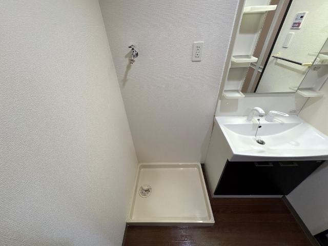 熊本市東区桜木５丁目のアパートのその他|洗濯機置場