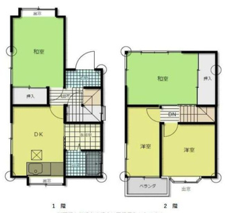 【間取り】 | 汲沢戸建