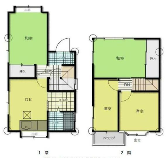 【間取り】 | 汲沢戸建