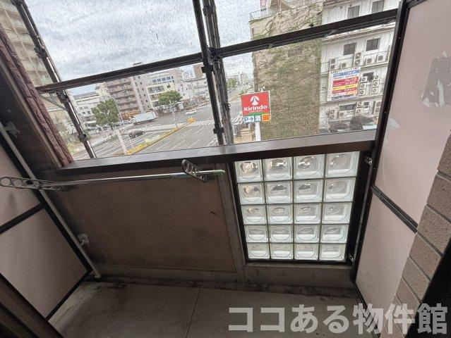 アパ北町のバルコニー