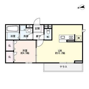 【間取り】 | アリア西矢倉 | お部屋の間取り図です。