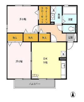 【間取り】 | ウィルモア 壱番館