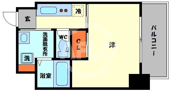 JJ COURT磯路の間取り|JJ COURT磯路　間取り