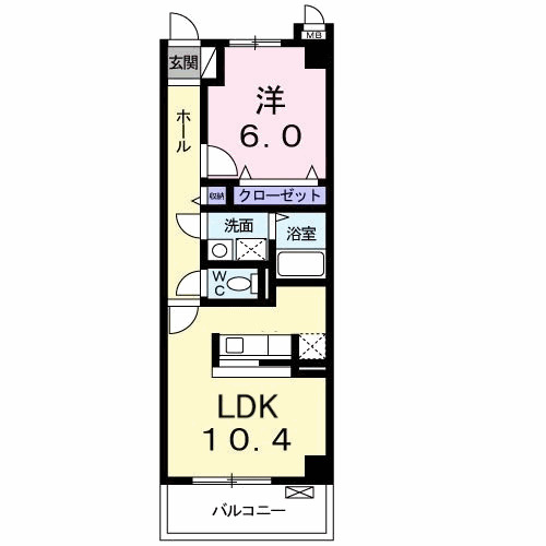 ベルテックスの間取り