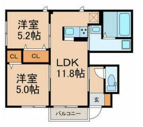 リベルテの間取り