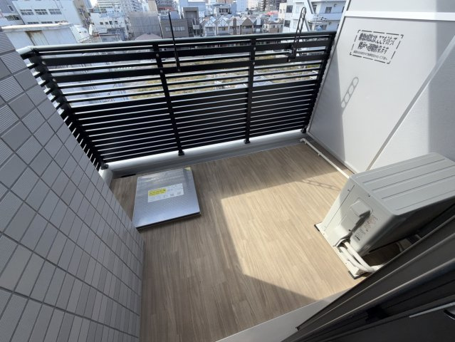 プレサンス神戸長田マリエントのバルコニー|同物件別部屋写真