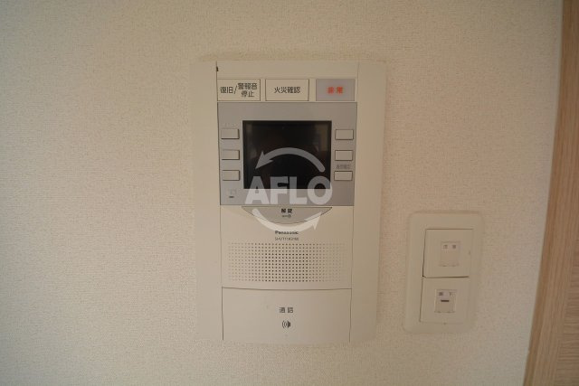 プレサンス玉造駅前ルージュのセキュリティ|プレサンス玉造駅前ルージュ　TVモニター付きインターホン