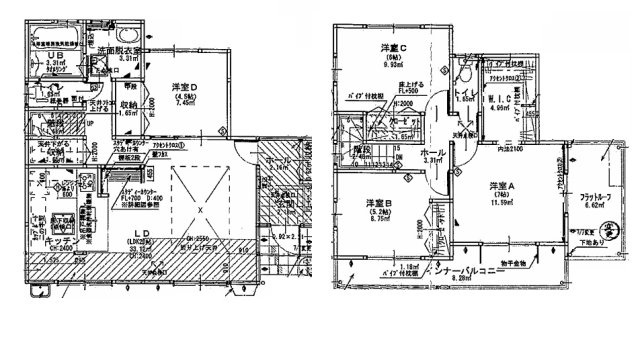 【間取り】 | 前橋市青柳町　中古住宅