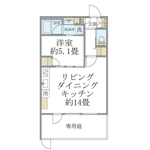 ＩＳＭ経堂の間取り