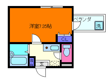 シャルムメゾン本庄の間取り
