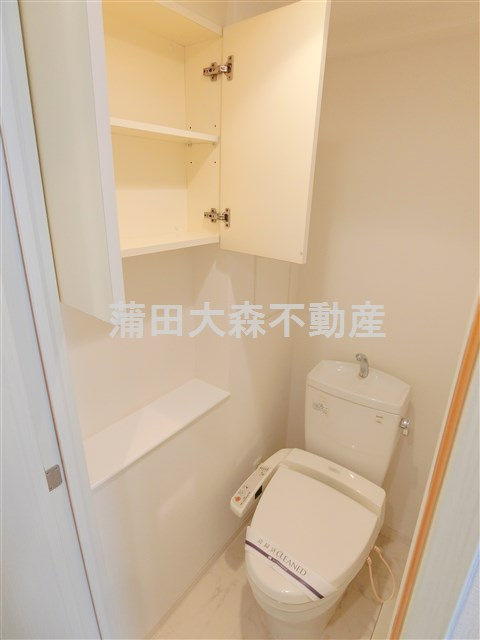 ドゥーエ蒲田のトイレ|トイレ　温水洗浄便座