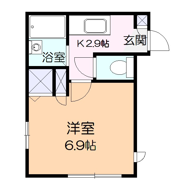 ソレイユの間取り
