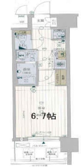 【間取り】 | レジュールアッシュザ・パークフロント