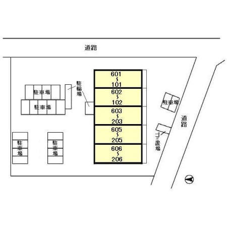 スカイヒルズ我孫子の区画図