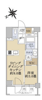 【間取り】 | 【区分マンション】品川区西五反田5丁目
