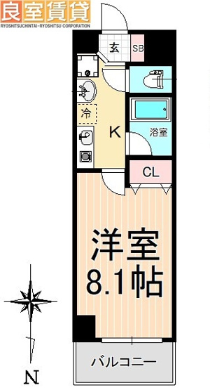 【間取り】 | ヒルズ新栄3号館