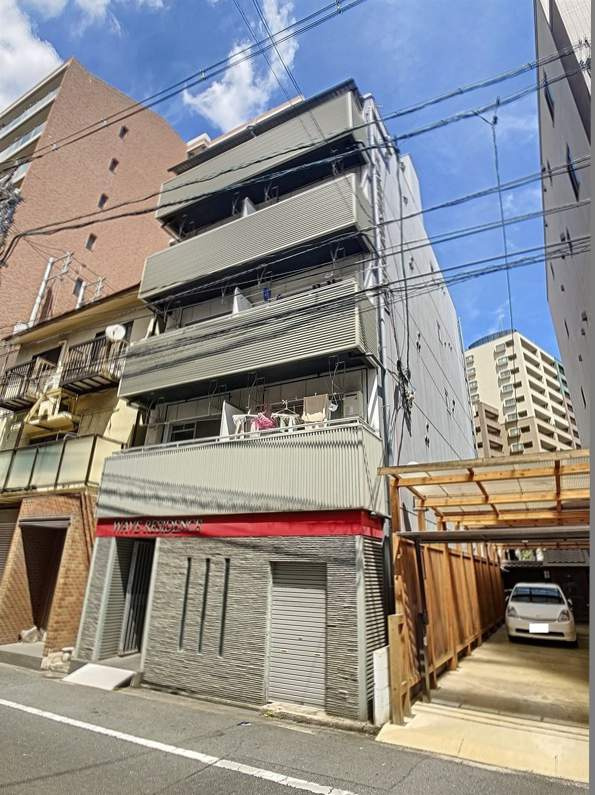 ウェーブレジデンス岡山駅西口の外観