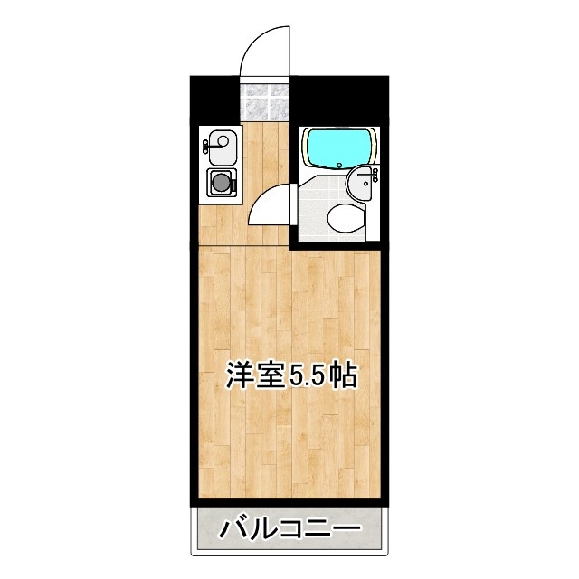 ウェーブレジデンス岡山駅西口の間取り