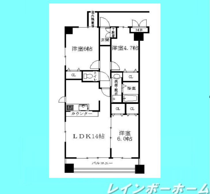 【仲介手数料：50％OFF】対象物件！の間取り