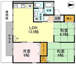 エクセレントサカウエの間取り