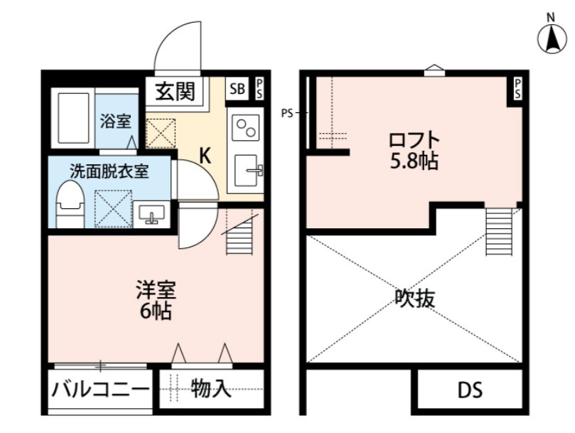 ファイブスターズの間取り
