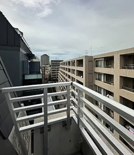 THE CUBEのバルコニー