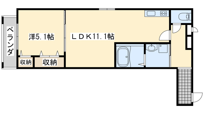 【間取り】 | グランエクセル3番館