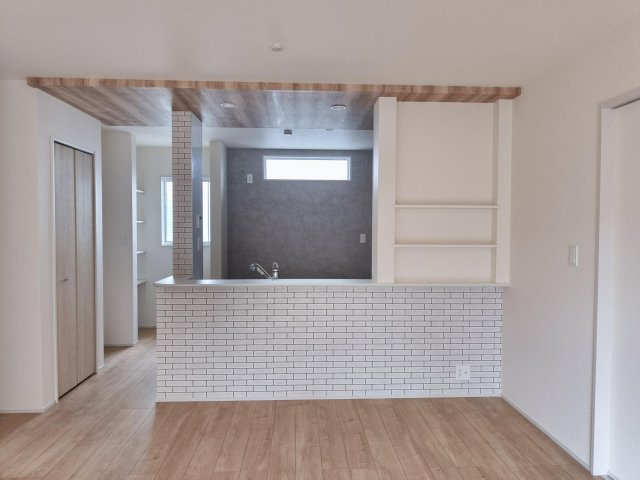 行田市谷郷　平屋住宅の居間・リビング