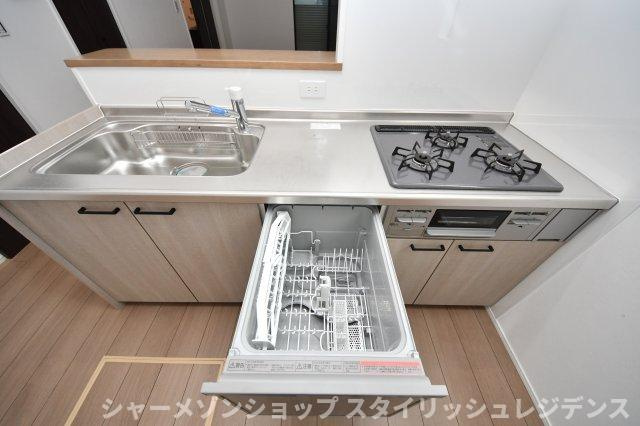 北九州市門司区中二十町の一戸建てのキッチン