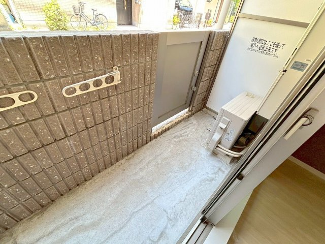 AILE上新庄のバルコニー