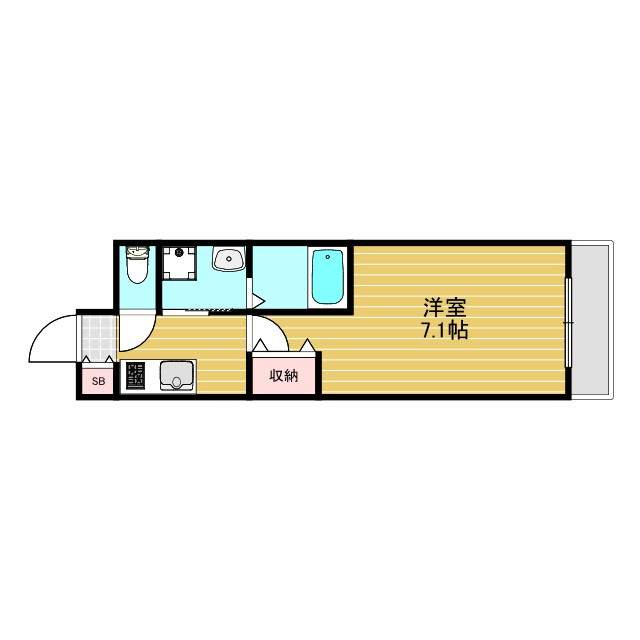 AILE上新庄の間取り