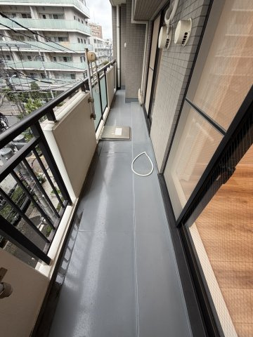 杉並区高円寺南４丁目の中古マンションのバルコニー