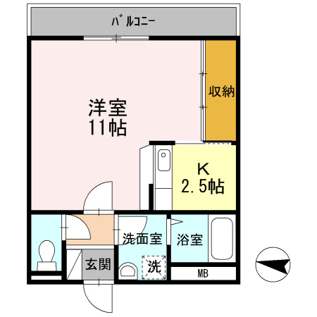 エストレノの間取り