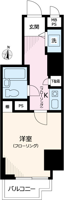 LIONS PLAZA HAKUSANの間取り