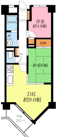 ☆間取り2DK☆