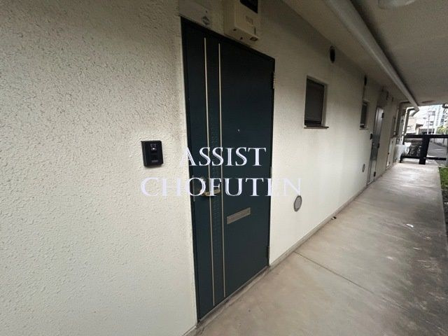 調布パークスの玄関