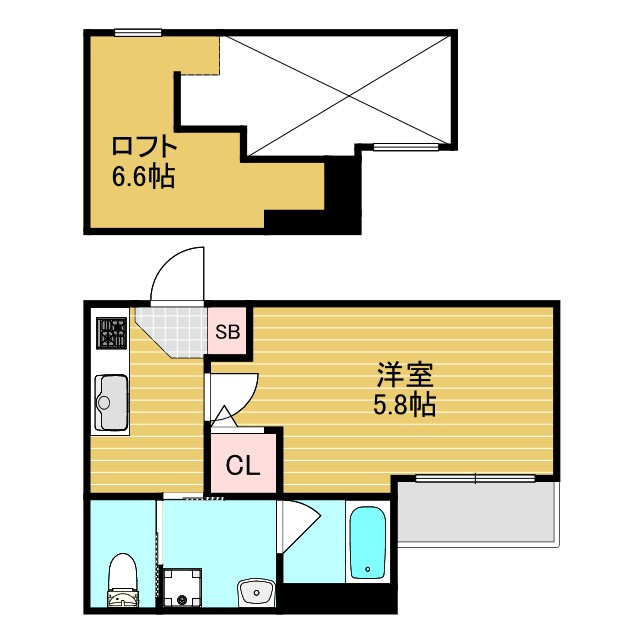 Le OLiveの間取り