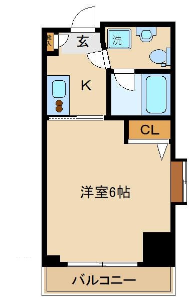 ラプティメゾンの間取り|間取りです。