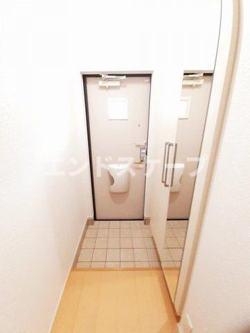 ロンドベルＢの玄関|高崎、前橋のお部屋探しはエンドスケープまで！お客様の理想お聞かせ下さい♪