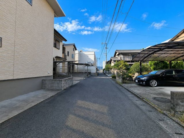 売中古戸建　焼津市小川新町５丁目の前面道路含む現地写真|閑静な住宅街です！