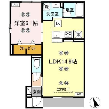 グランフォレスタの間取り
