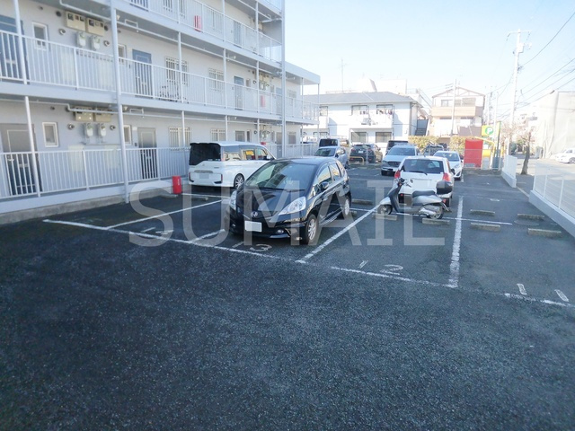 エスポワール篠崎の駐車場|駐車場です
