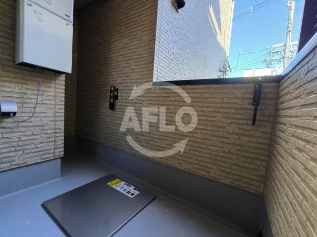 アッシュメゾン海老江のバルコニー|H-maison海老江　バルコニー
